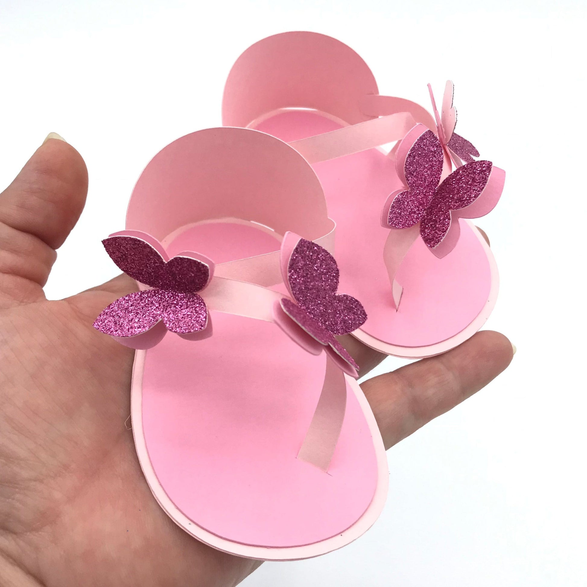 Adriana Ortiz Designs Baby Shower Favors Baby Shower Favors - Handcrafted Paper Sandals for Memorable Celebrations