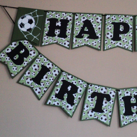 Adriana Ortiz Designs Banner Soccer Birthday Banner Party.