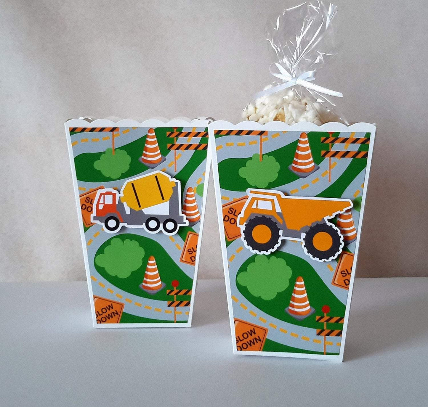 Adriana Ortiz Designs Popcorn Boxes Construction Popcorn Boxes