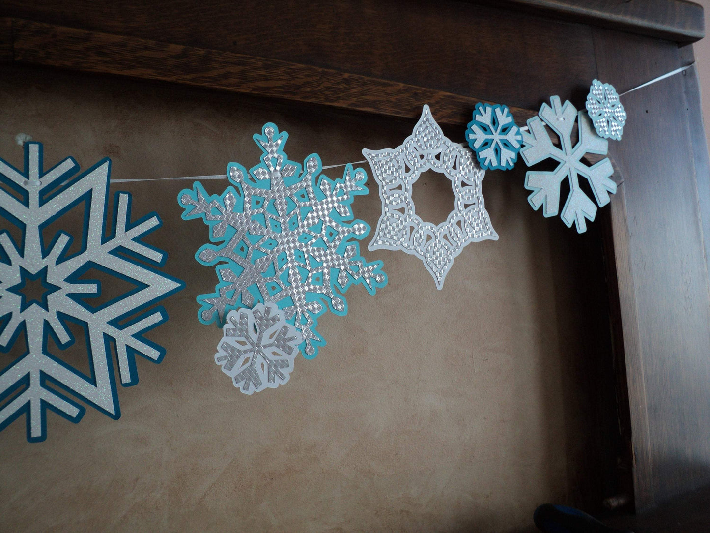 Adriana Ortiz Designs Garland Snowflake Garland
